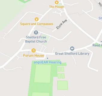 map for Great Shelford Dental Surgery