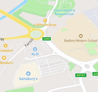 map for J Sainsbury Plc (Petrol station Shop)