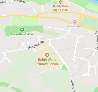 map for Cylch Yn Yr Ysgol