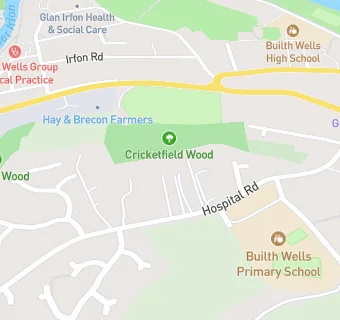 map for Wenallt Bed and Breakfast