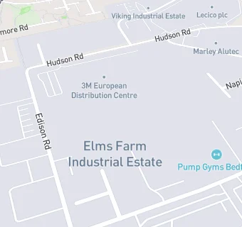 map for Infarm Bedford