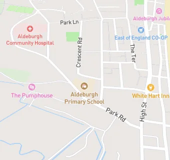 map for Aldeburgh Primary School