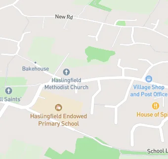 map for Haslingfield Endowed Primary School