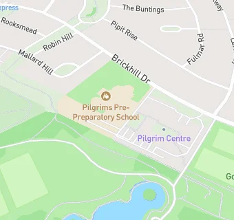 map for Pilgrims Pre-Prep School