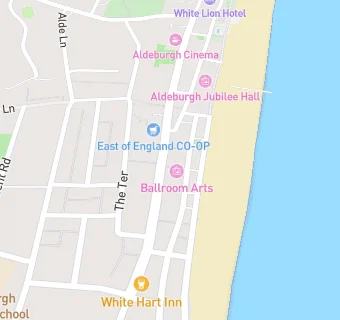 map for The Aldeburgh Market Cafe