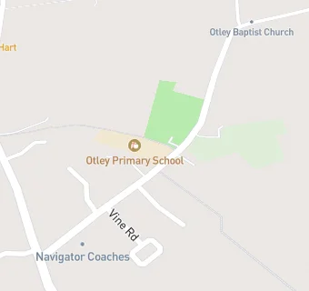 map for Vertas At Otley County Primary School