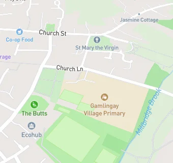 map for Gamlingay Village Primary