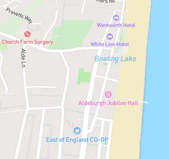 map for Aldeburgh Cinema