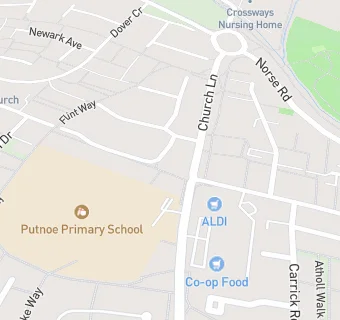 map for Relish School Food at Putnoe Primary School