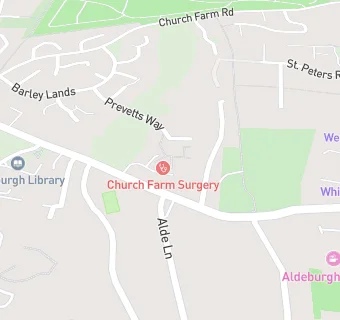 map for Church Farm