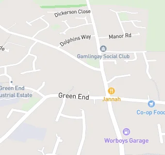 map for Gamlingay First School