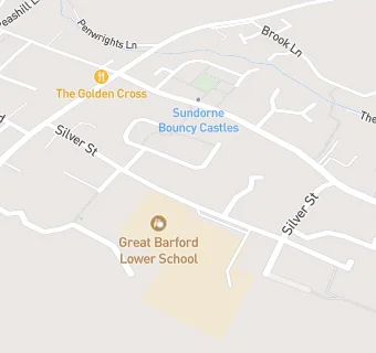 map for Great Barford Surgery