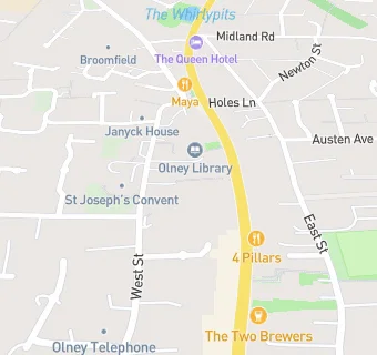 map for Cobbs Garden Surgery