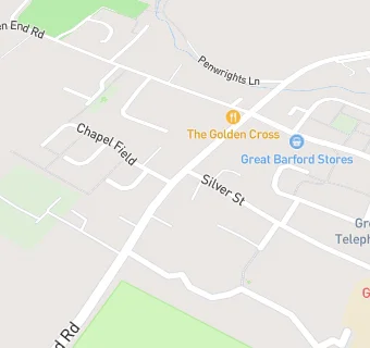 map for Great Barford Store