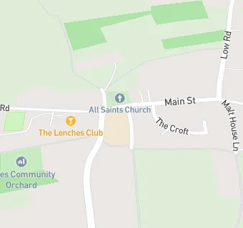 map for Church Lench CofE First School