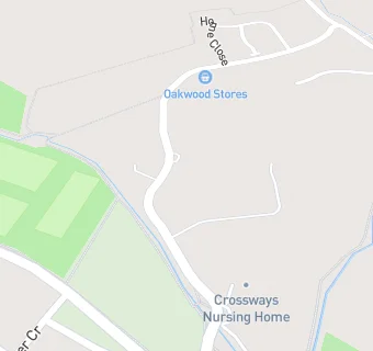 map for Crossways Nursing Home