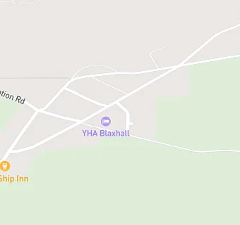 map for YHA Blaxhall