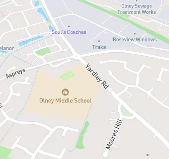 map for Olney Middle School (Chartwells)