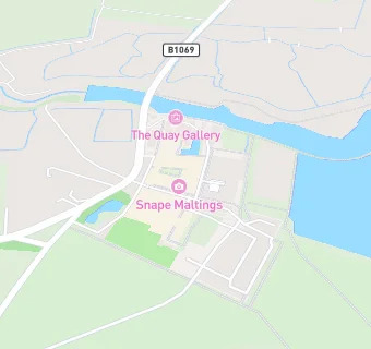 map for Snape Maltings Trading Ltd