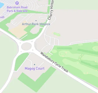 map for Gog Magog Golf Club