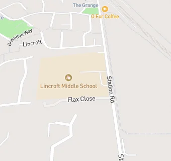 map for Lincroft Middle School