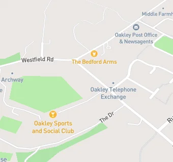 map for Oakley Sports and Social Club