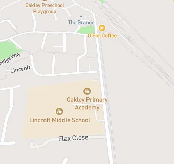 map for Oakley Lower School