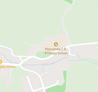 map for Pencombe CofE Primary School