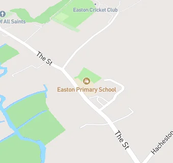 map for Easton Community Primary School