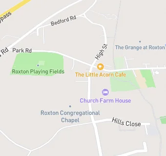 map for Church Farm House