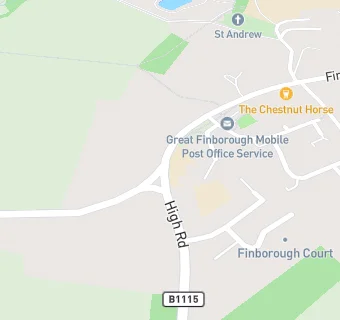 map for Great Finborough Church of England Voluntary Controlled Primary School