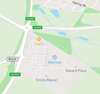 map for Waitrose