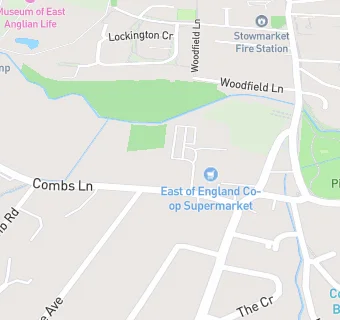 map for Combs Ford Surgery