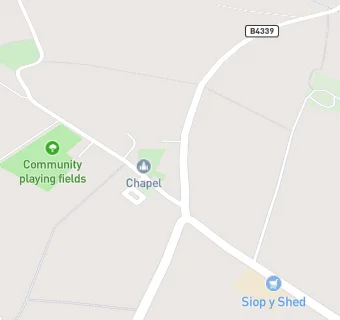 map for Ysgol Dihewyd