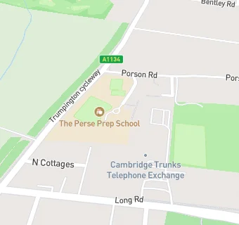 map for Perse Preparatory School