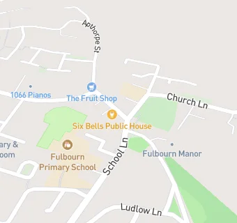 map for Fulbourn Kebab
