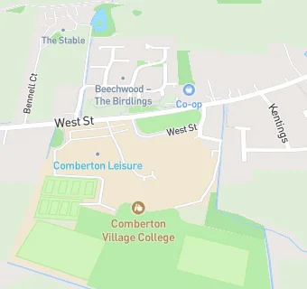 map for Comberton Village College