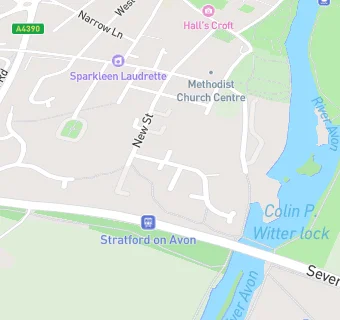 map for Stratford Bentley Nursing Home