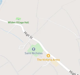 map for Wilden Village Hall