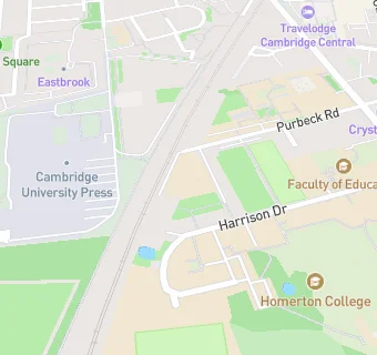 map for Abbey College Cambridge