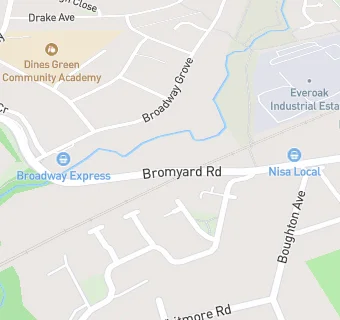 map for St Johns House Surgery