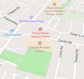 map for Colville Primary School