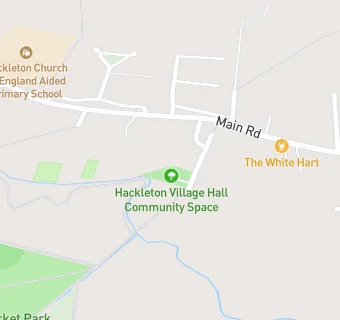 map for Hackleton Pre-School Playgroup