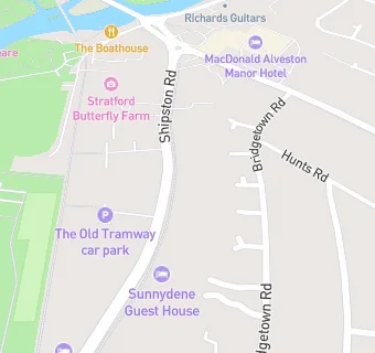 map for Arden Way Guest House