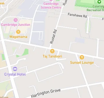 map for Taj Tandoori