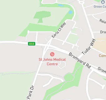 map for St Johns House Medical Centre