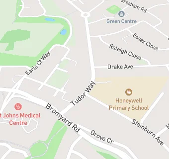 map for Malvern Catering Services At Honeywell Primary School