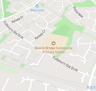 map for Bewick Bridge Community Primary School