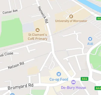 map for The Grosvenor Arms