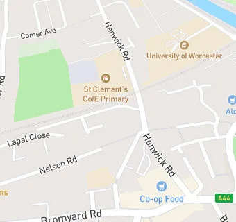 map for Severn Valley Medical Practice